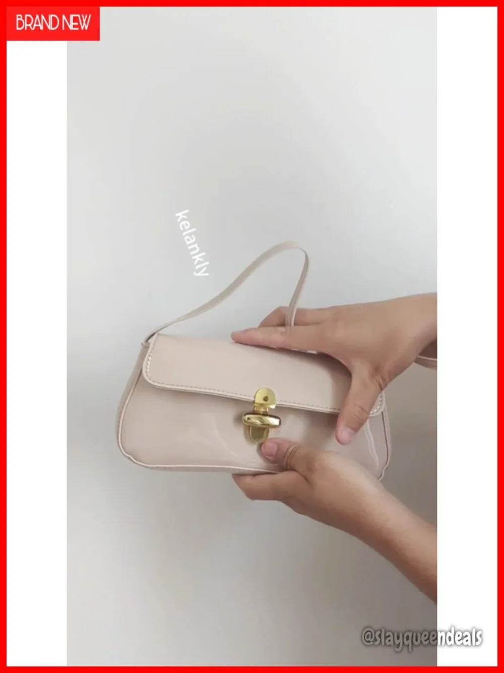 Small PU Leather Hobo Shoulder Bag Crossbody Retro Clutch Purse